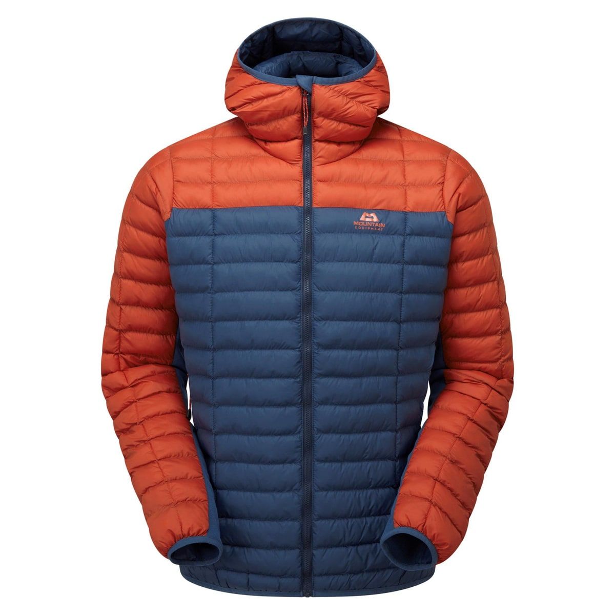 Mountain Equipment Particle Hooded Mens Jacket Cosmos/Redrock