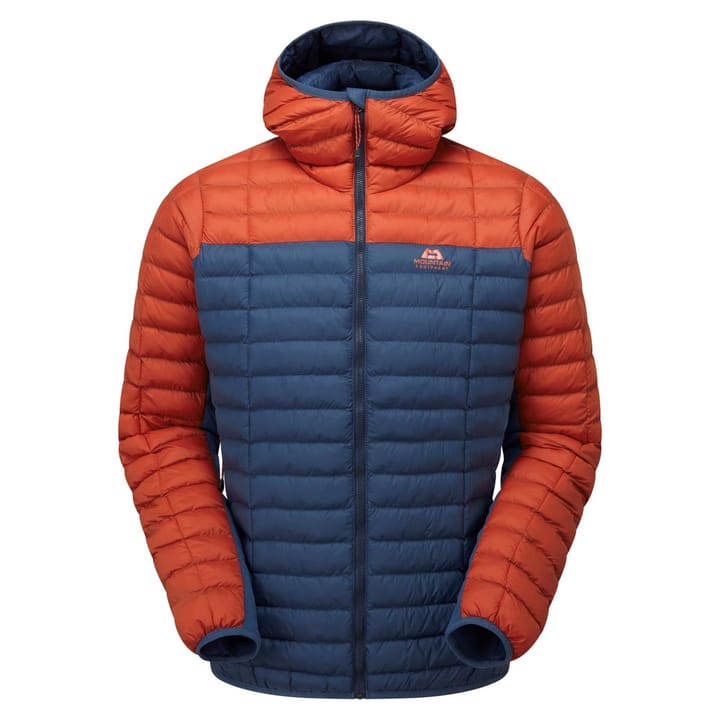 Mountain Equipment Particle Hooded Mens Jacket Cosmos/Redrock Mountain Equipment