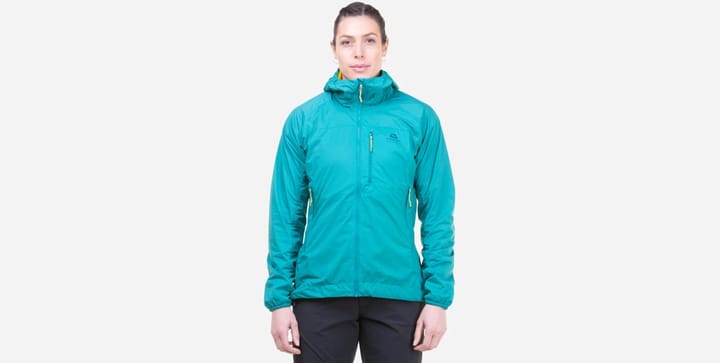 Mountain Equipment Aerotherm Wmns Jacket Majolica/Alto blue Mountain Equipment