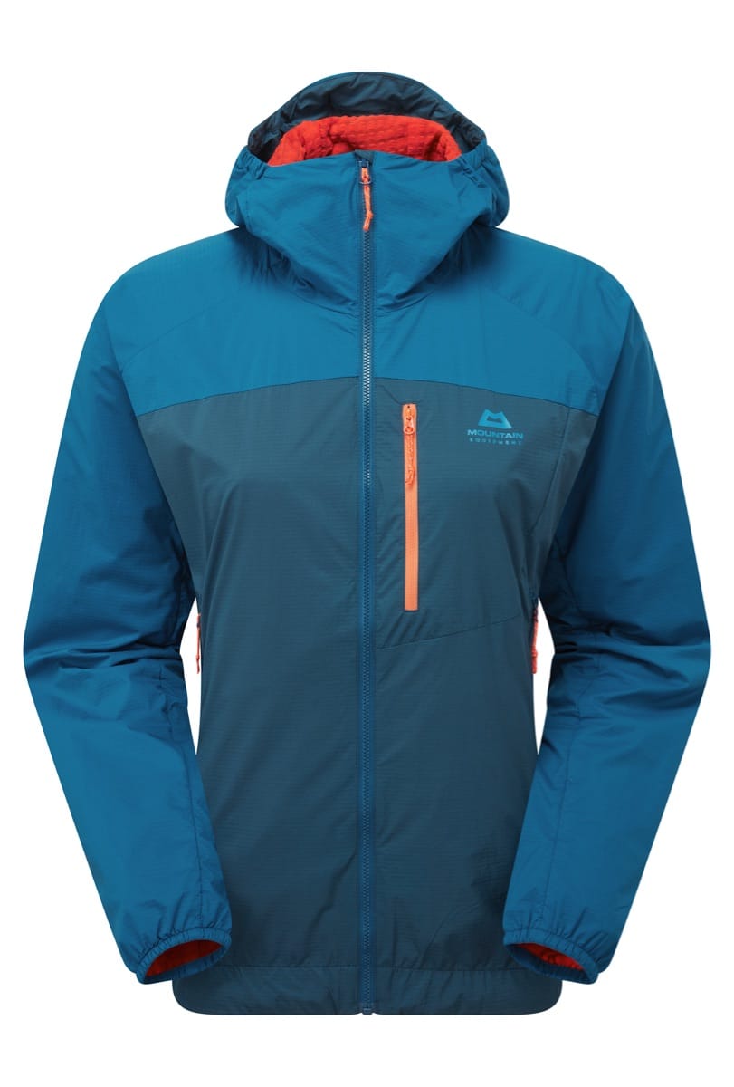 Mountain Equipment Aerotherm Wmns Jacket Majolica/Alto blue