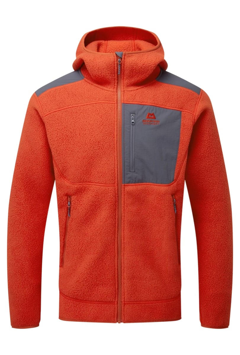 Mountain Equipment Highpile Hooded Mens Jacket Redrock/Ombre