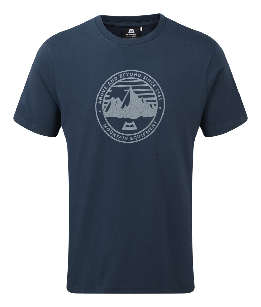 Mountain Equipment Roundel Tee Denim Blue