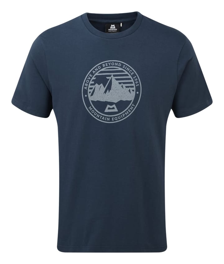 Mountain Equipment Roundel Tee Denim Blue Mountain Equipment