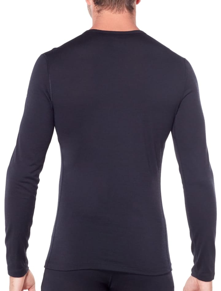 Icebreaker Mens 200 Oasis LS Crewe Midnight Navy Icebreaker Icebreaker Mens 200 Oasis LS Crewe Midnight Navy Icebreaker