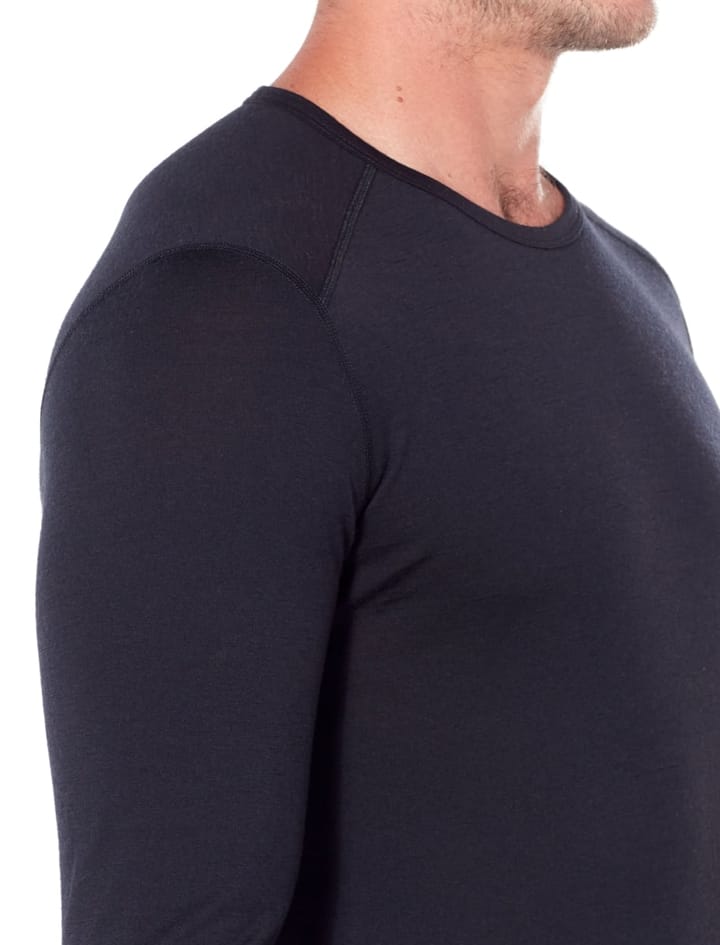 Icebreaker Mens 200 Oasis LS Crewe Gritstone Hthr Icebreaker Icebreaker Mens 200 Oasis LS Crewe Gritstone Hthr Icebreaker