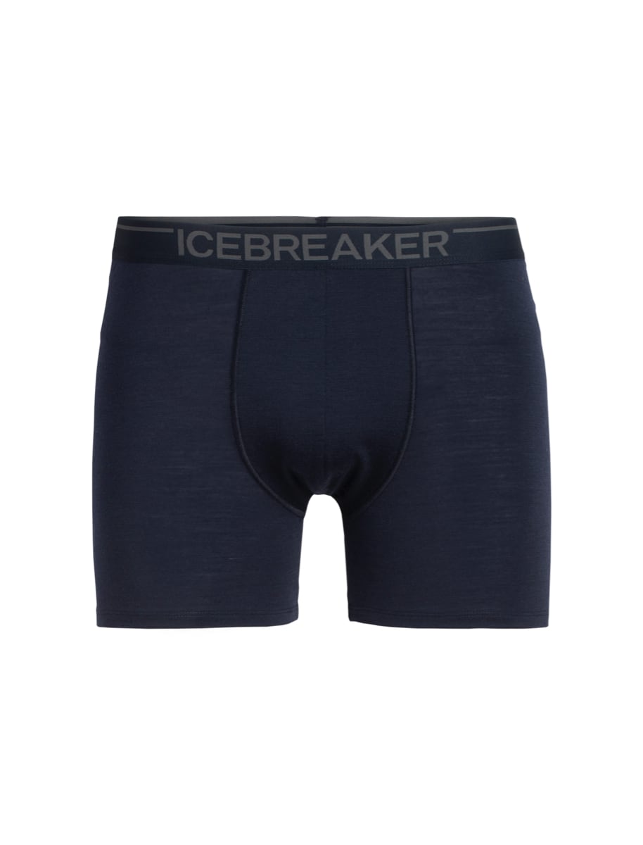 Icebreaker Mens Anatomica Boxers Midnight Navy