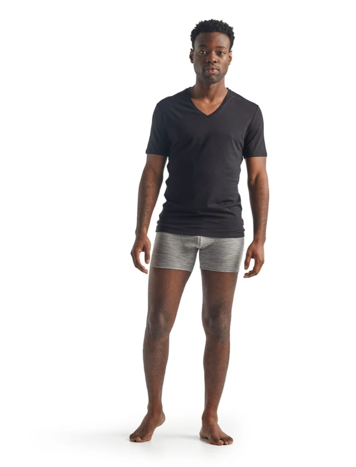 Icebreaker Mens Anatomica SS V Black/Monsoon Icebreaker Icebreaker Mens Anatomica SS V Black/Monsoon Icebreaker