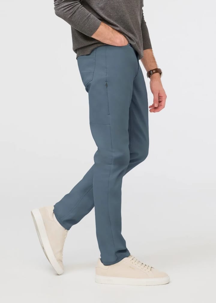 Duer Nustretch Slim 5-Pocket Steel Blue Duer