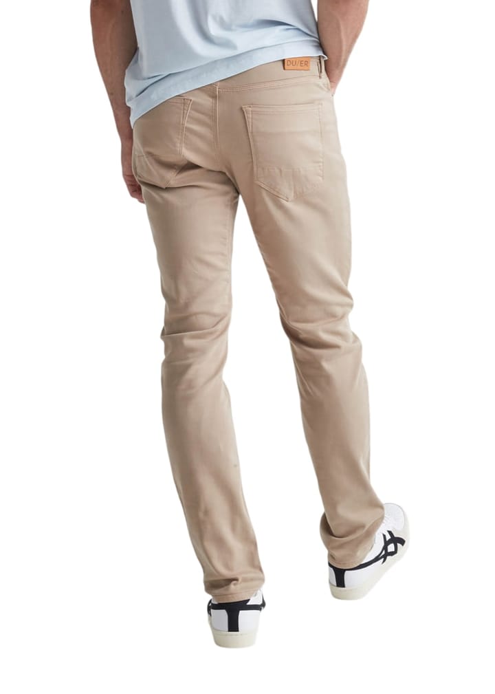 Duer No Sweat Slim Desert Khaki Duer