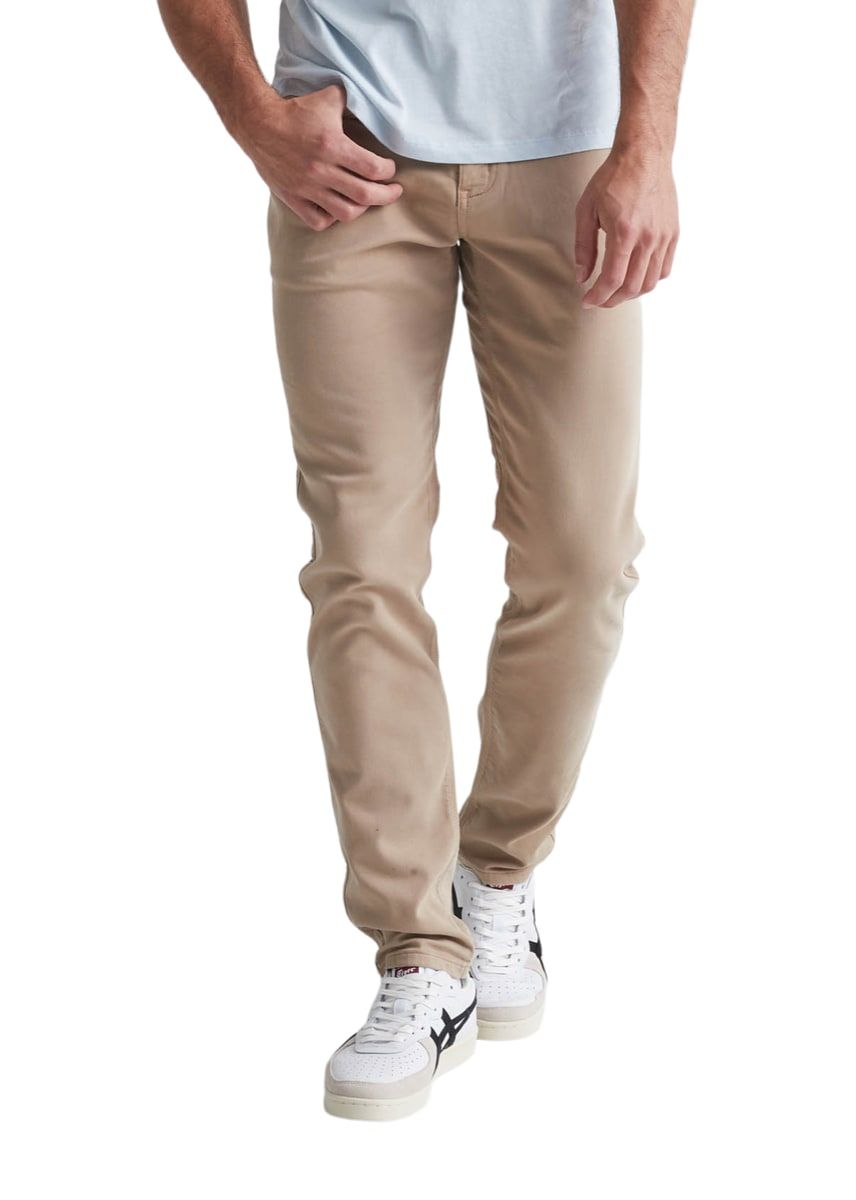 Duer No Sweat Slim Desert Khaki