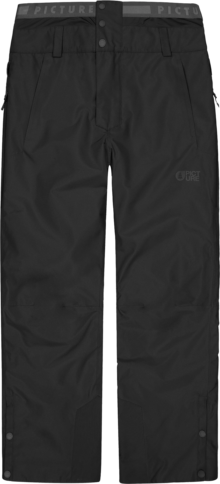 Picture Organic Clothing Men's Picture Object Pants Black Skidbyxor XXL