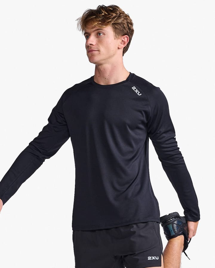 2XU Aero L/S BLACK/SILVER REFLECTIVE 2XU