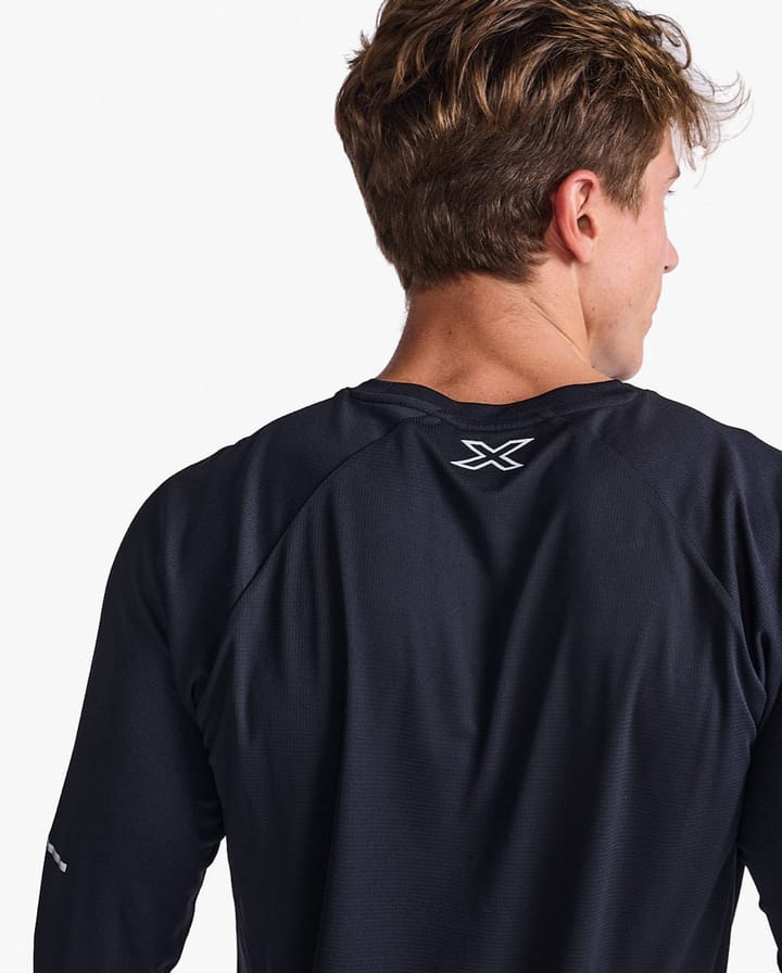 2XU Aero L/S BLACK/SILVER REFLECTIVE 2XU