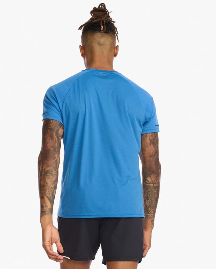 2XU Aero Tee Starling/Medieval Blue Reflective 2XU 2XU Aero Tee Starling/Medieval Blue Reflective 2XU