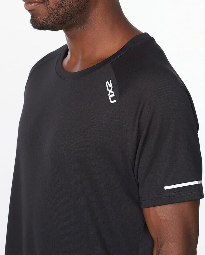 2XU Aero Tee-M Black/Silver Reflective 2XU