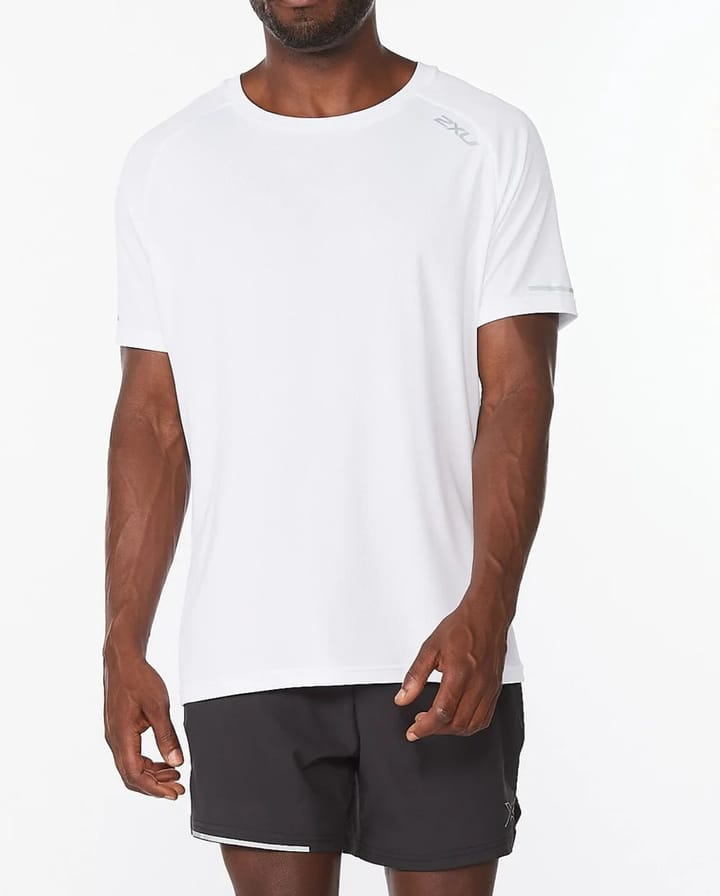 2XU Aero Tee-M White/Silver Reflective 2XU