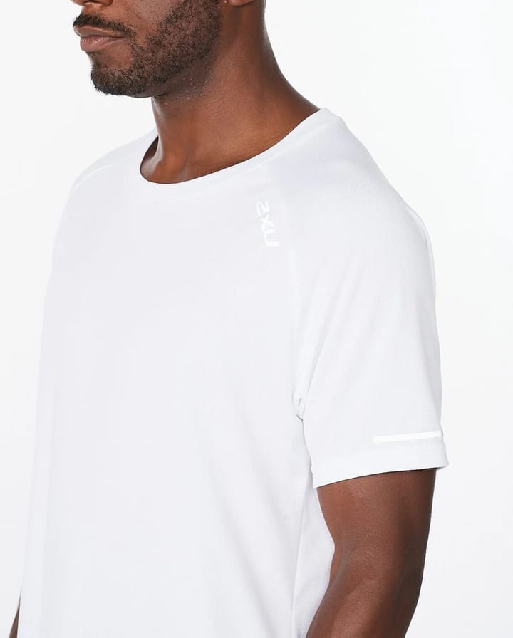 2XU Aero Tee-M White/Silver Reflective 2XU