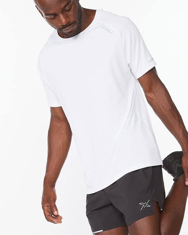 2XU Aero Tee-M White/Silver Reflective 2XU 2XU Aero Tee-M White/Silver Reflective 2XU