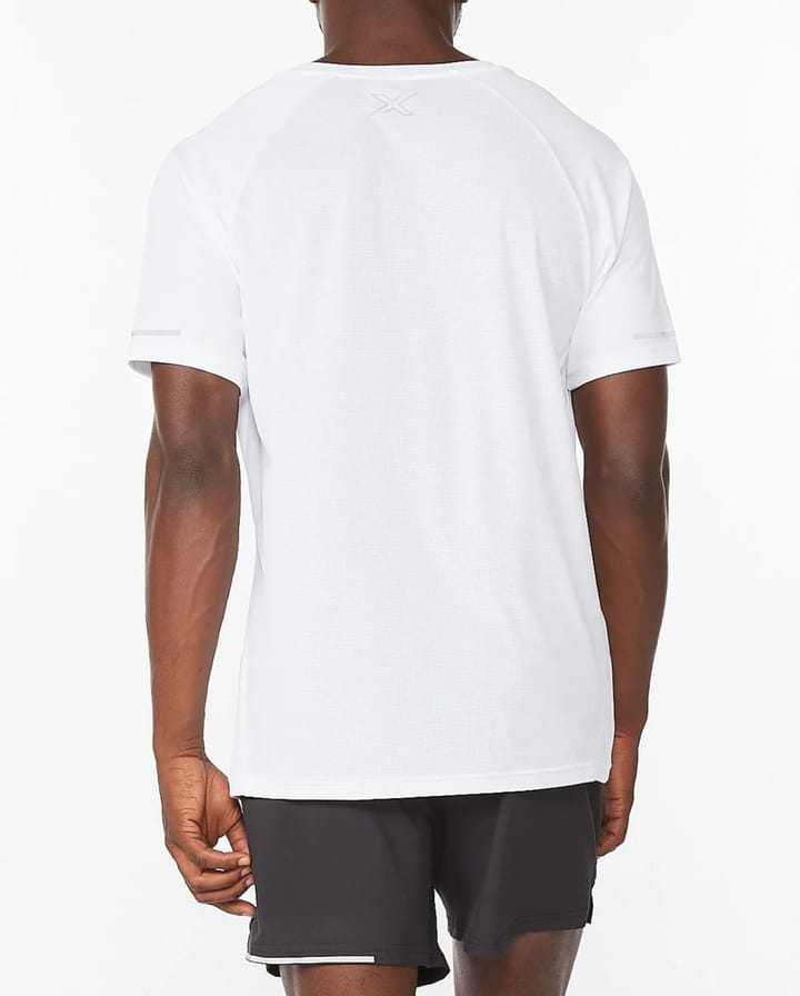 2XU Aero Tee-M White/Silver Reflective 2XU