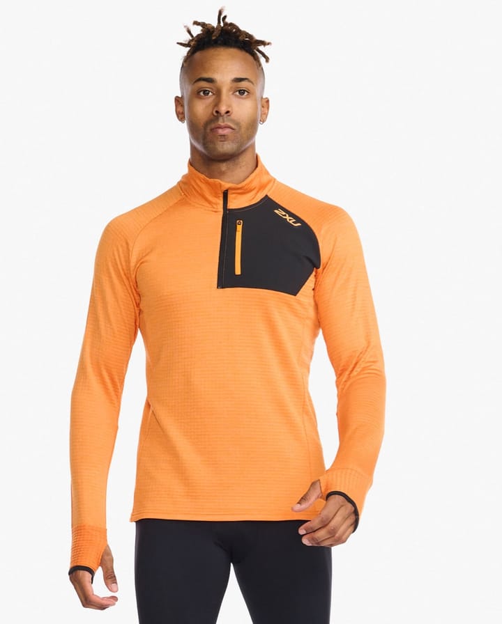 2XU Ignition 1/4 Zip Turmeric/Turmeric Reflective 2XU 2XU Ignition 1/4 Zip Turmeric/Turmeric Reflective 2XU