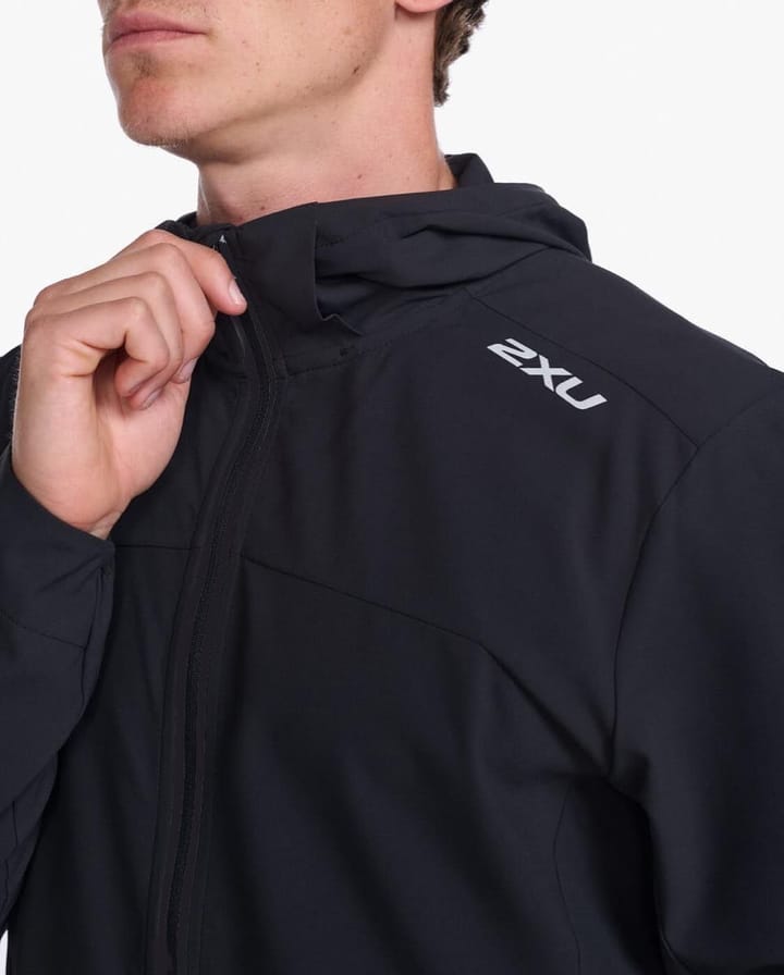 Men's Aero Jacket BLACK/SILVER REFLECTIVE 2XU