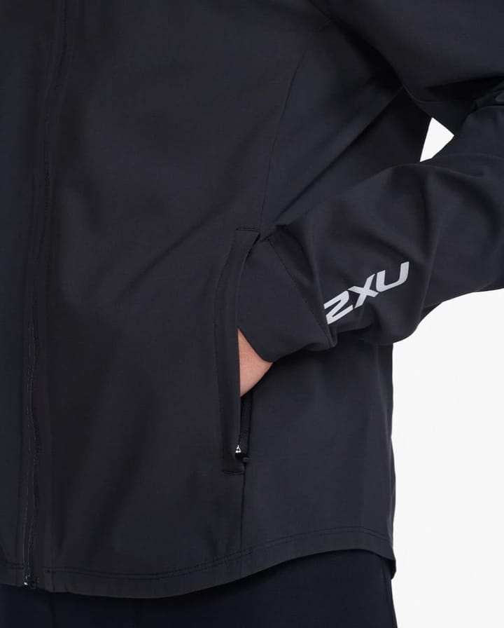 Men's Aero Jacket BLACK/SILVER REFLECTIVE 2XU