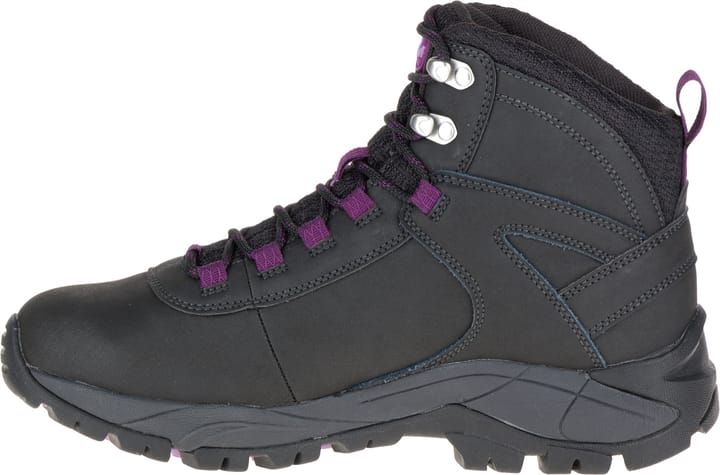 Merrell Women's Vego Mid Leather Waterproof Black/Gloxinia Merrell Merrell Women's Vego Mid Leather Waterproof Black/Gloxinia Merrell