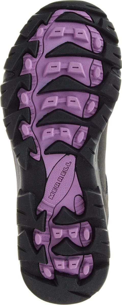 Merrell Women's Vego Mid Leather Waterproof Black/Gloxinia Merrell Merrell Women's Vego Mid Leather Waterproof Black/Gloxinia Merrell