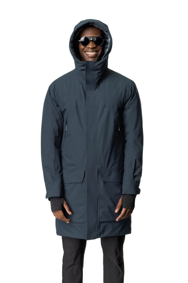 Houdini Men's Fall In Parka Blue Illusion Houdini Sportswear Houdini Men's Fall In Parka Blue Illusion Houdini Sportswear
