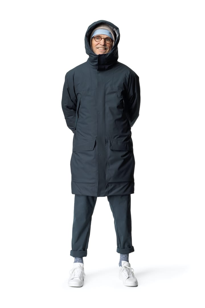Houdini Men's Fall In Parka Blue Illusion Houdini Sportswear Houdini Men's Fall In Parka Blue Illusion Houdini Sportswear