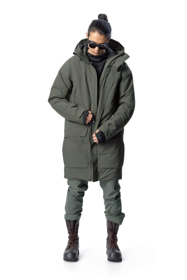 Houdini Men's Fall In Parka Baremark Green Houdini Sportswear