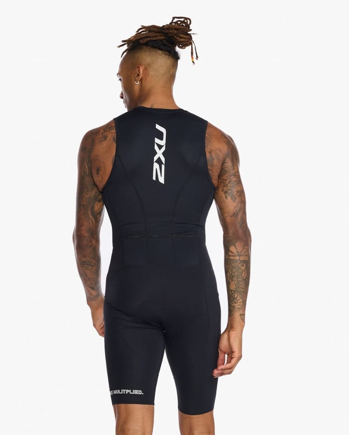 2XU Aero Front Zip Trisuit Black/White 2XU 2XU Aero Front Zip Trisuit Black/White 2XU