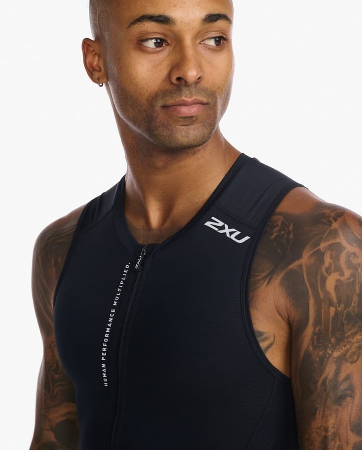 2XU Aero Front Zip Trisuit Black/White 2XU 2XU Aero Front Zip Trisuit Black/White 2XU
