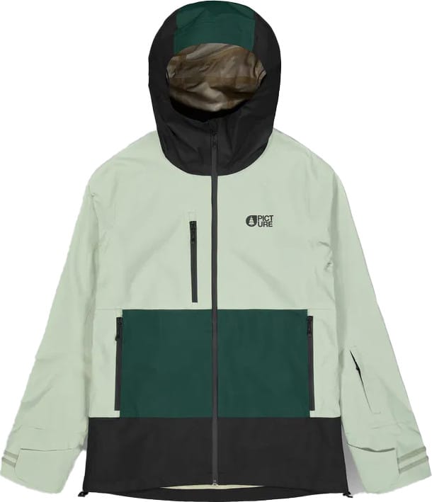 Picture Organic Clothing Men's Broader 3L Jacket Shadow Pdrsa Pine Black Picture Organic Clothing