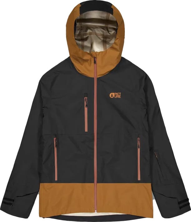 Picture Organic Clothing Men's Broader 3L Jacket Black Chocolate Picture Organic Clothing