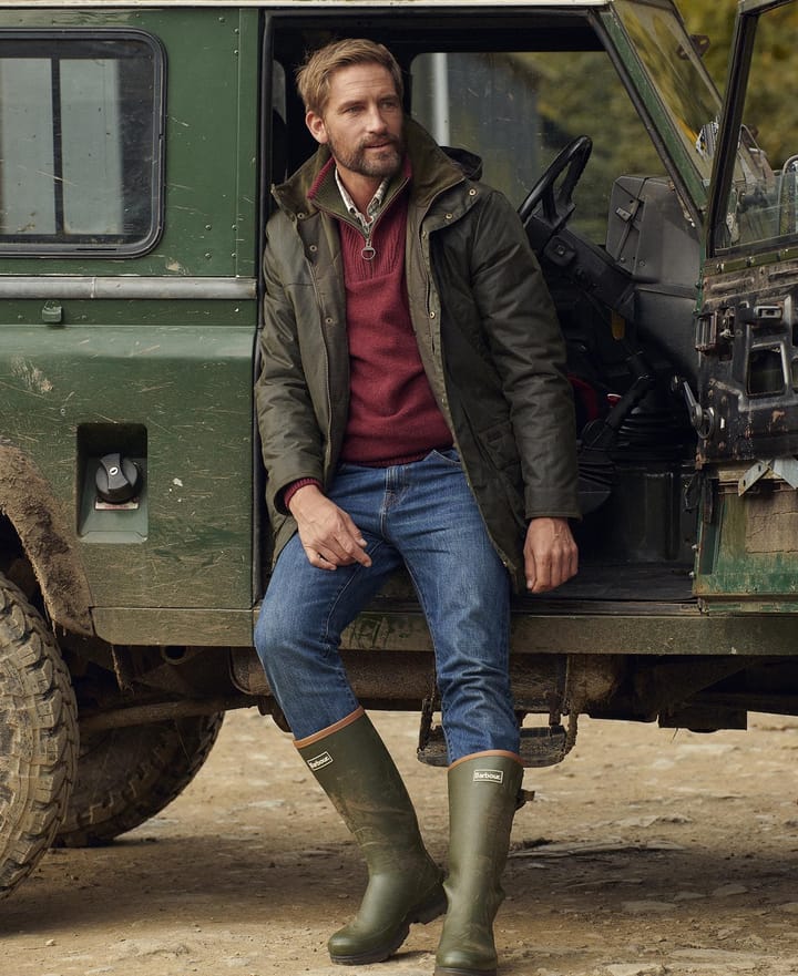 Barbour Men's Barbour Bleaberry Wax Jacket Fern Barbour Barbour Men's Barbour Bleaberry Wax Jacket Fern Barbour