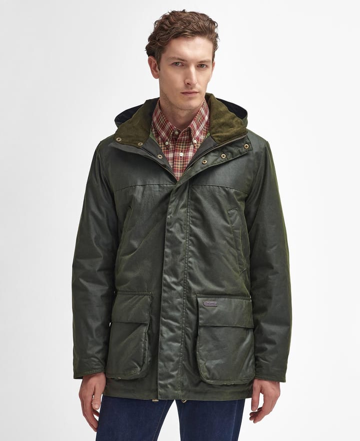 Barbour Men's Barbour Bleaberry Wax Jacket Fern Barbour