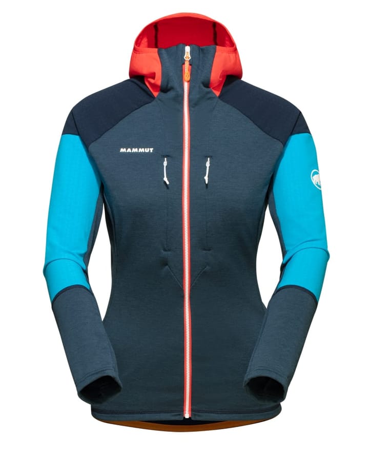 Mammut Eiswand Advanced Ml Hooded Jacket Women Night-Azalea Mammut