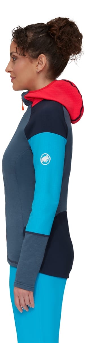 Mammut Eiswand Advanced Ml Hooded Jacket Women Night-Azalea Mammut