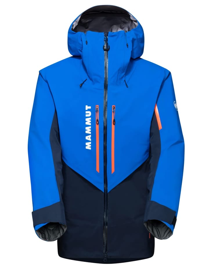 Mammut La Liste Hs Hooded Jacket Men Marine/Ice Mammut Mammut La Liste Hs Hooded Jacket Men Marine/Ice Mammut