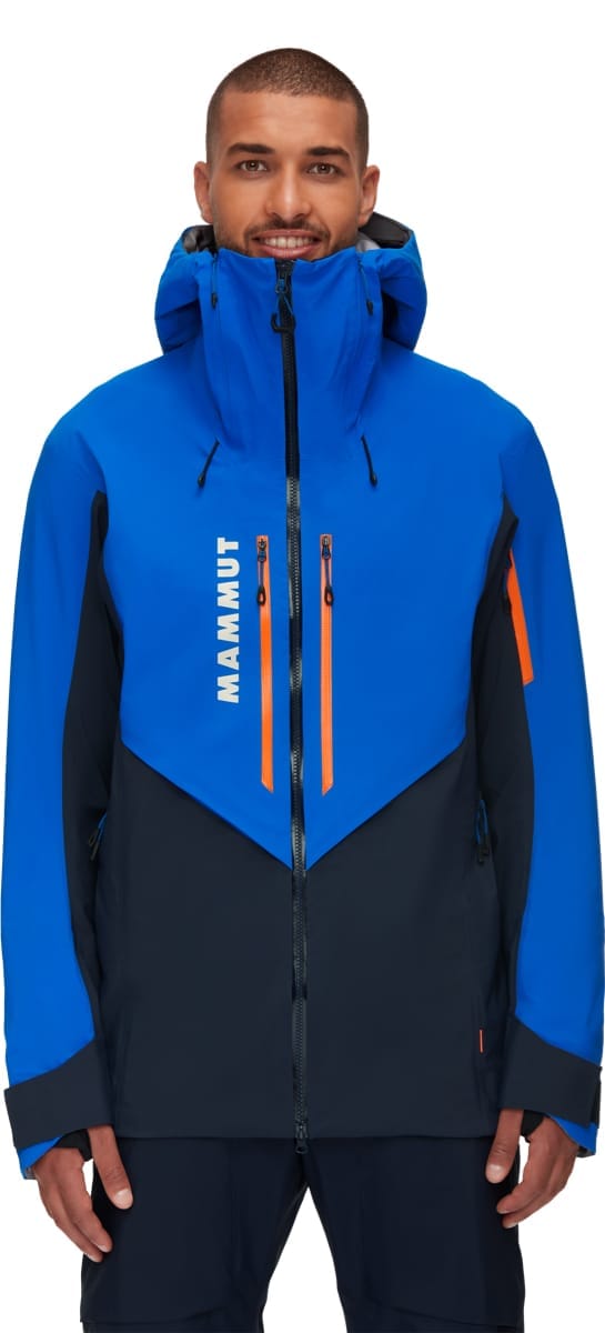 Mammut La Liste Hs Hooded Jacket Men Marine/Ice Mammut Mammut La Liste Hs Hooded Jacket Men Marine/Ice Mammut