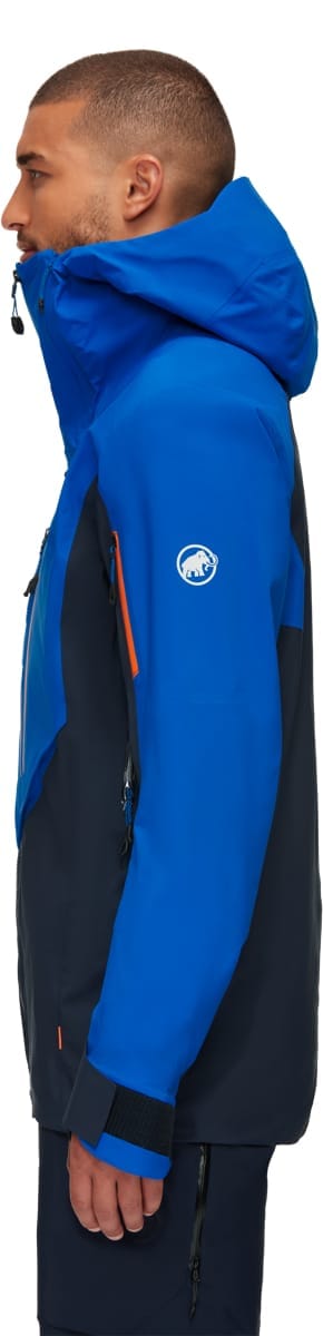 Mammut La Liste Hs Hooded Jacket Men Marine/Ice Mammut Mammut La Liste Hs Hooded Jacket Men Marine/Ice Mammut