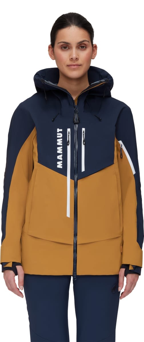 Mammut La Liste Pro Hs Hooded Jacket Women Cheetah-Marine Mammut