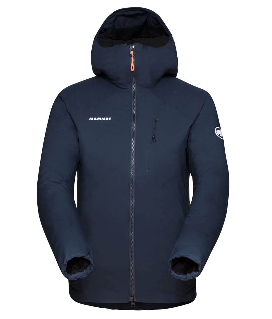 Mammut Rime In Flex Hooded Jacket Women Marine-Black