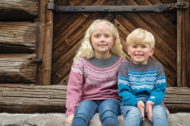Marius Kids Kids' Wool Sweater Roundknitted Mesa Rose Marius Kids