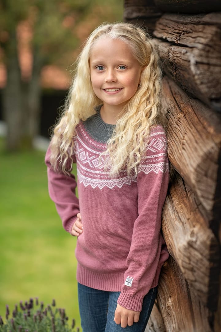 Marius Kids Kids' Wool Sweater Roundknitted Mesa Rose Marius Kids
