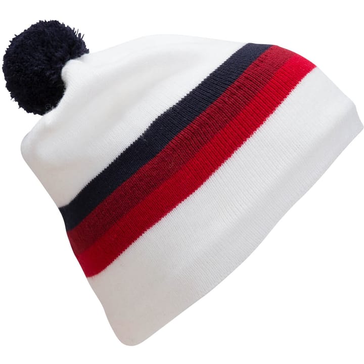 Swix Marka Beanie Jr Snow White/Red Swix