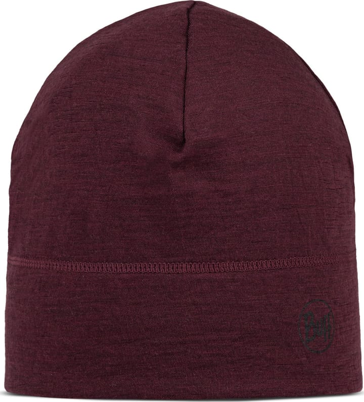 Buff Merino Lightweight Beanie Solid Garnet Buff