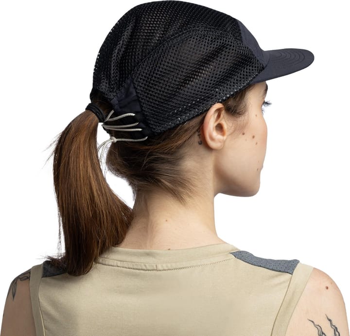 Buff 5 Panel Air Cap Saret Black Buff