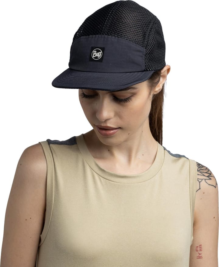 Buff 5 Panel Air Cap Saret Black Buff